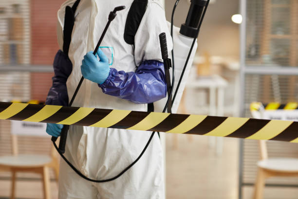 Professional Blood Cleanup technician working in Meriden, CT